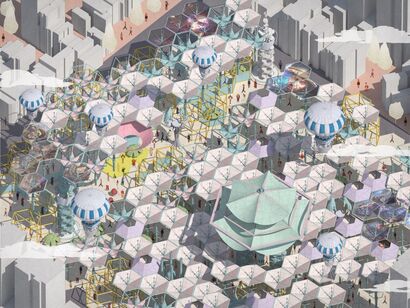 The Reality of Virtuality - Axo - a Art Design Artowrk by Can Ge